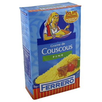 Ferrero Couscous, Graine de couscous fine, le paquet de 1kg