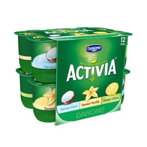 Activia fruits mixes panaches 12x125g