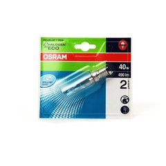 Ampoule tube halogène Eco OSRAM, 40W E14, claire, sous blister