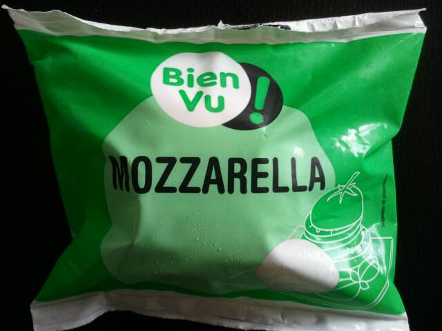Mozzarella au lait pasteurise BIEN VU, 18,3%MG, 125g