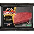 2 X Steak *** à griller Grand Cru, CHARAL, origine France 280 g