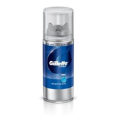 Gillette mini gel peaux sensibles 75ml