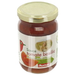 Auchan Bio sauce tomate basilic 200g