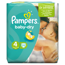 Pampers baby dry paquet 7/18kg x25 taille4