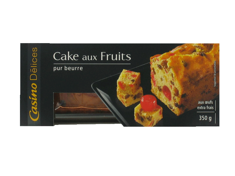 Cake aux fruits 350g