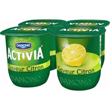 Yaourts saveur citron Activia