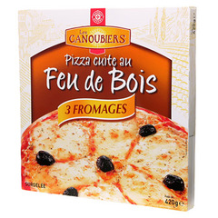 PIZZA 3 FROMAGES F.DE BOIS 420g