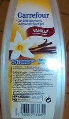 Gel desodorisant vanille
