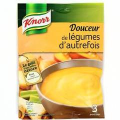 Knorr Soupe déshydratée douceur de légumes d'autrefois le sachet de 89 g