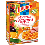 Pates Macaronis aux legumes du soleil Lustucru, 400g