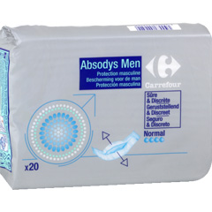 Protection fuites urinaires masculines, normal - Absodys Men