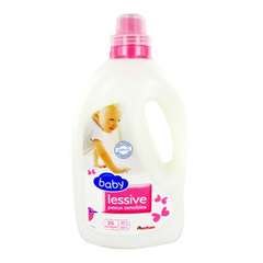 Auchan Baby lessive liquide peaux sensibles 1,5l