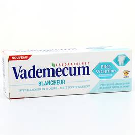 Vademecum, Dentifrice Pro Vitamine Blancheur, le flacon de 75 ml