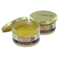 Panache des Landes bloc de foie gras canard verrine 2x120g