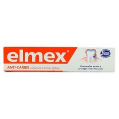 Elmex Dentifrice Anti Caries 75 ml - Lot de 4