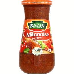 Sauce Milanaise a la volaille et aux legumes PANZANI, 400g