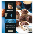 Mmm! mini coeur coulant chocolat x9 -180g