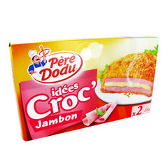 Père Dodu Crousty Croc' jambon de dinde la boite de 2 - 200 g