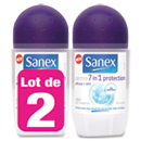 Sanex déodorant 7en1 protect roll on 2x50ml