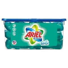 Ariel ecodoses excel tablettes x32 febreze 1.12kg