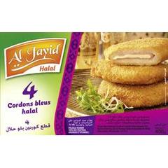 Al Jayid, Cordons bleus Halal, les 4 cordons bleus - 400g