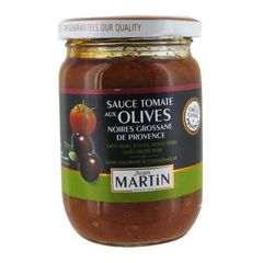 Sauce tomates aux olives Sans colorant ni conservateur