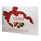 Boîte chocolats Cémoi Noeud rouge 945g