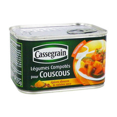 Cassegrain légumes compotés de couscous 375g