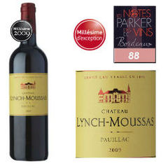 Chateau Lynch-Moussas Grand Cru Classe, Pauillac vin rouge Chateau Lynch-Moussas Grand Cru Classe, la bouteille de 75 cl