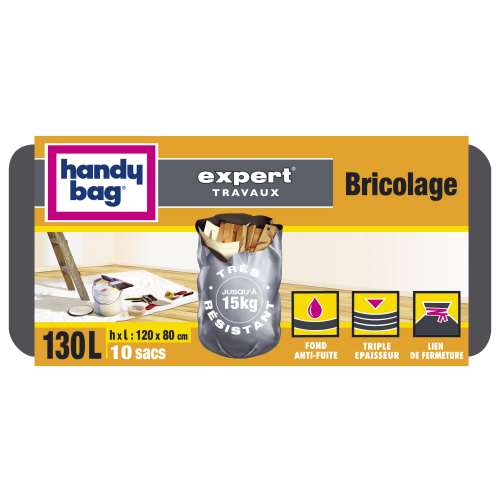 Handy-Bag Expert - 3557880352370 - Sac Bricolage - 130 L