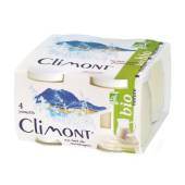 Climont Yaourts nature au lait de montagne 4x125g bio