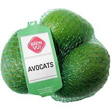 Avocat hass Bien Vu 3 fruits calibre 26 (144/157g) Perou