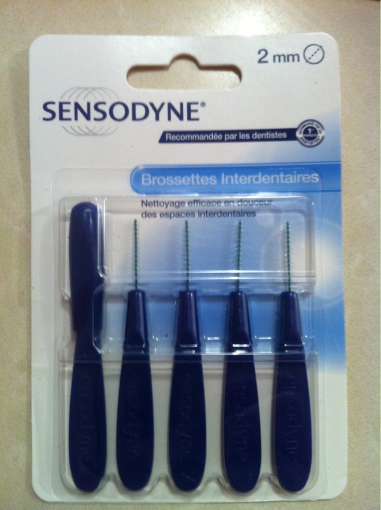 Sensodyne - Brosses Interdentaires 2 mm pour Dents