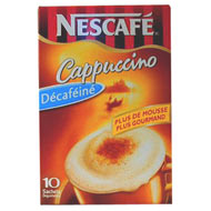 Sticks de Cappuccino decafeine