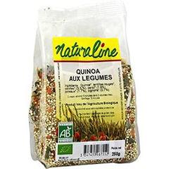 Quinoa bio aux legumes MOULIN DES MOINES, 250g