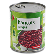 haricots rouges auchan 500g