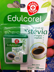 Edulcorant Edulcorel Stevia 100 comprimes 5g