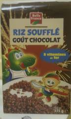 Riz souffle chocolat Pt 375g