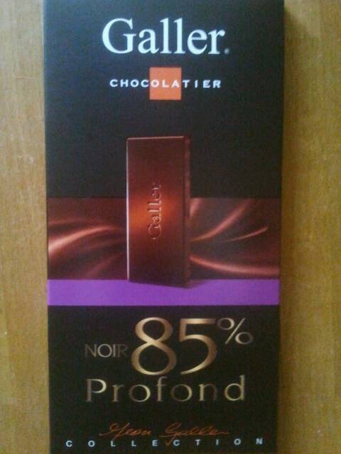 Tablette de Chocolat Noir Profond 85%