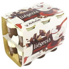 Auchan Liegeois chocolat 12x100g
