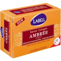 Labell, Savon de Cologne Ambree, essences naturelles, le pain de 125 g