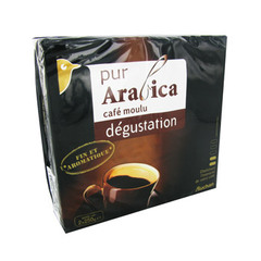 Auchan cafe pur arabica moulu 2x250g