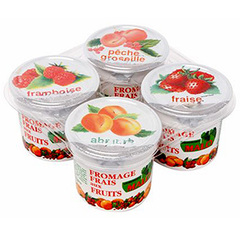 Fromage frais Malo Fruits 40%mg 4x100g