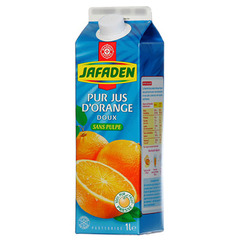 Jus orange Jafaden Sans pulpe 1l