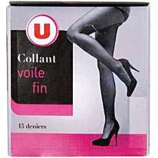 Collant voile U, taille 3, sable