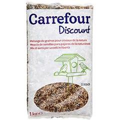 Mélange de graines oiseaux de la nature Carrefour Discount