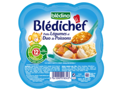 Bledichef - Puree aux epinards et saumon, des 12M