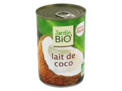 Lait de coco bio Jardin Bio 400ml
