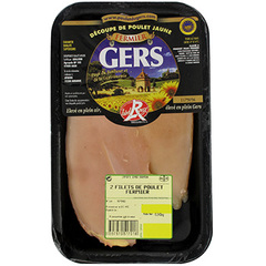 Filet de poulet fermier Label du Gers x2 240g