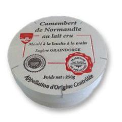 Camembert AOC au lait cru de Normandie, 20%MG, 250 g